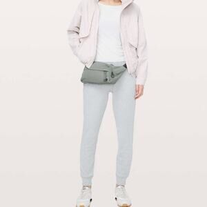 Lululemon Warm Down Jogger II *28" Heathered Core Light Grey Women's Size 6